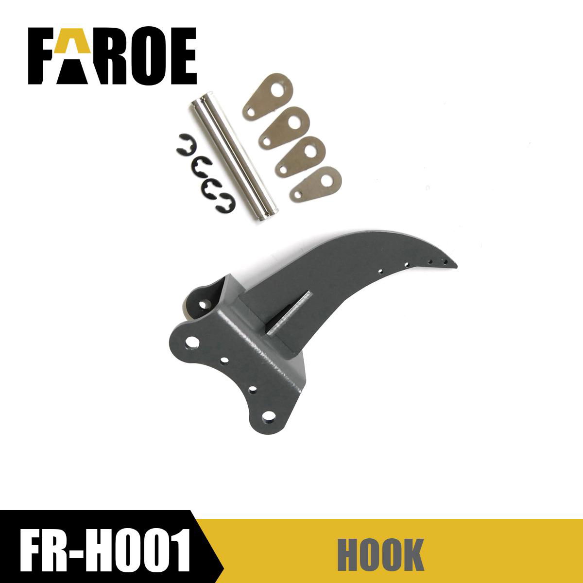 Loose soil hook for 1/12 excavator use