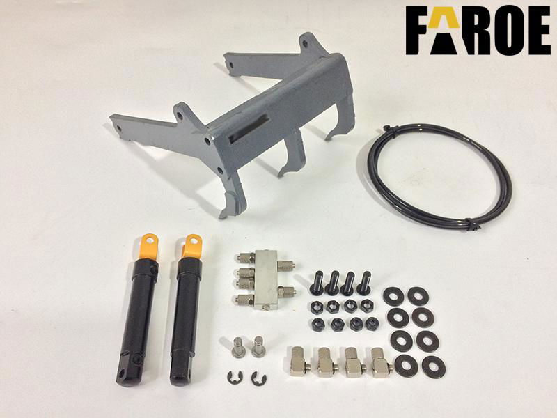 Hook for rc hydraulic track loader full metal