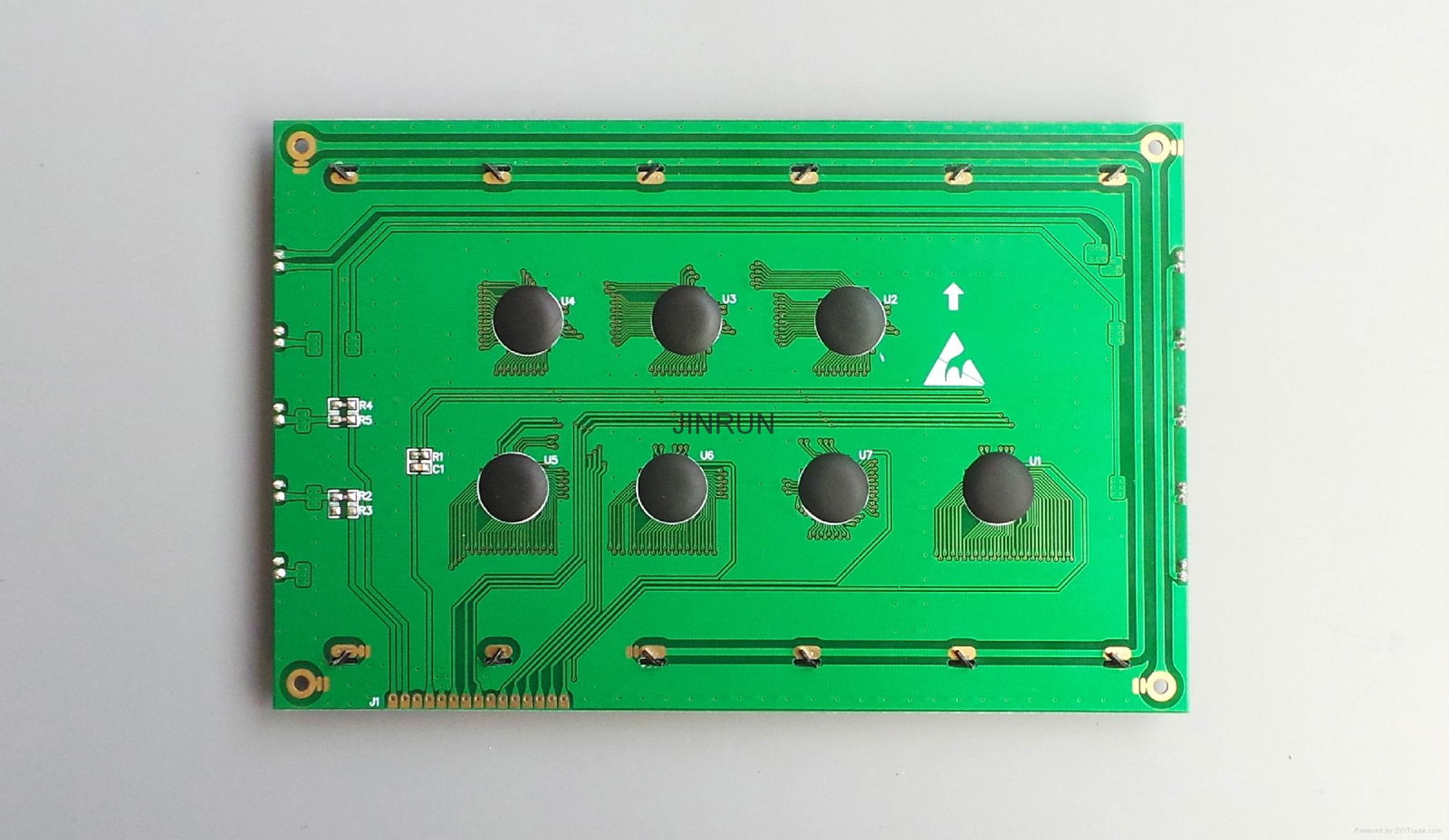 Customized large size LCD module used in oven 2