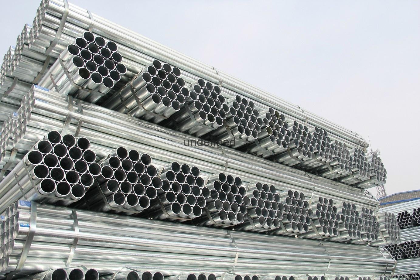  ERW GI Round Steel Pipes