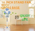 Cheap 16" stand fan for russia market