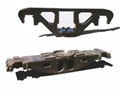 railway casting steel side frame and bolster for railway bogie 1