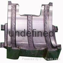 railway axle box rail motor housing railway bearing adapter casting parts