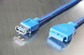 USB 3.0 Am to Micro Data Cable With Screw Fixed 5