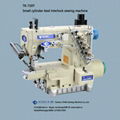 vertical cylinder type covering interlock sewing machine 2