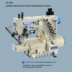 TK-720T small cylinder bed interlock sewing machine