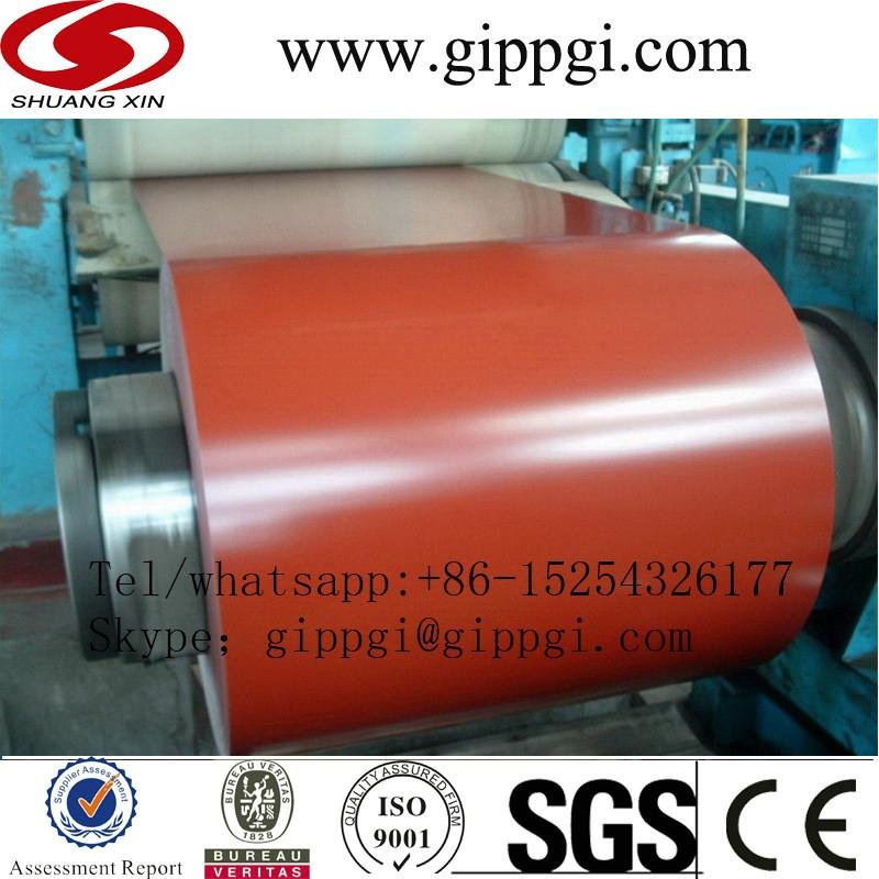 High-strength G550 prepainted galvanized steel coil sheet 2