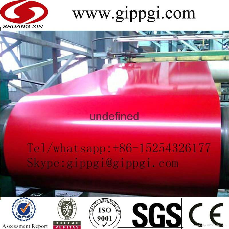 High-strength ppgi coil steel / prepainted galvanized steel coil 