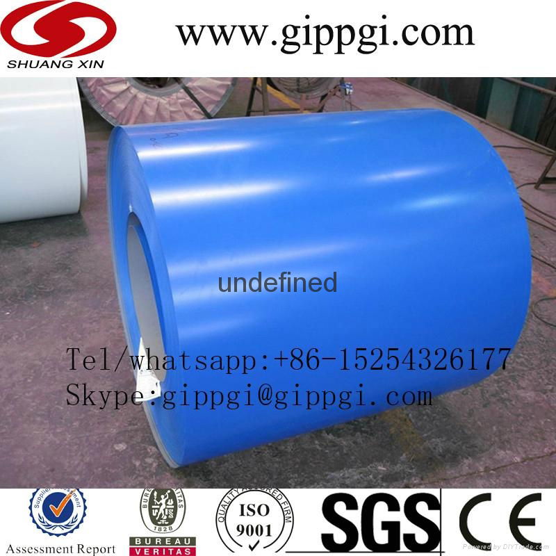 High-strength ppgi coil steel / prepainted galvanized steel coil  2