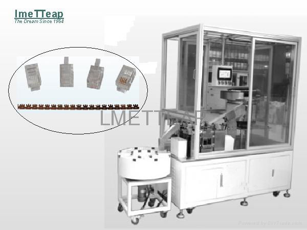 AUTOMATED HIGH SPEED MODULAR PLUG ASSEMBLY MACHINE