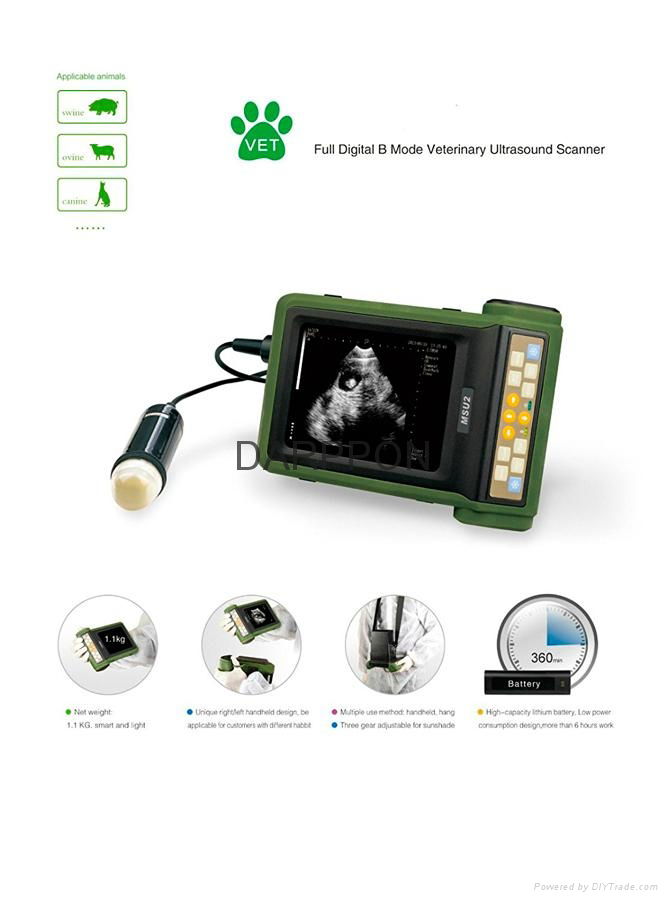 veterinary use full digital ultrasound scanner price  4