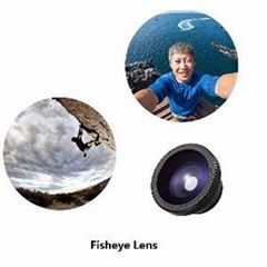 OANDE 180 DEGREE FISH EYE PHONE LENS