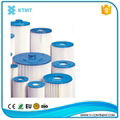 Swimming pool filter cartridge