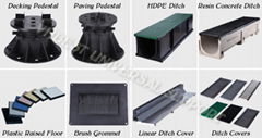 HDPE drainage channel