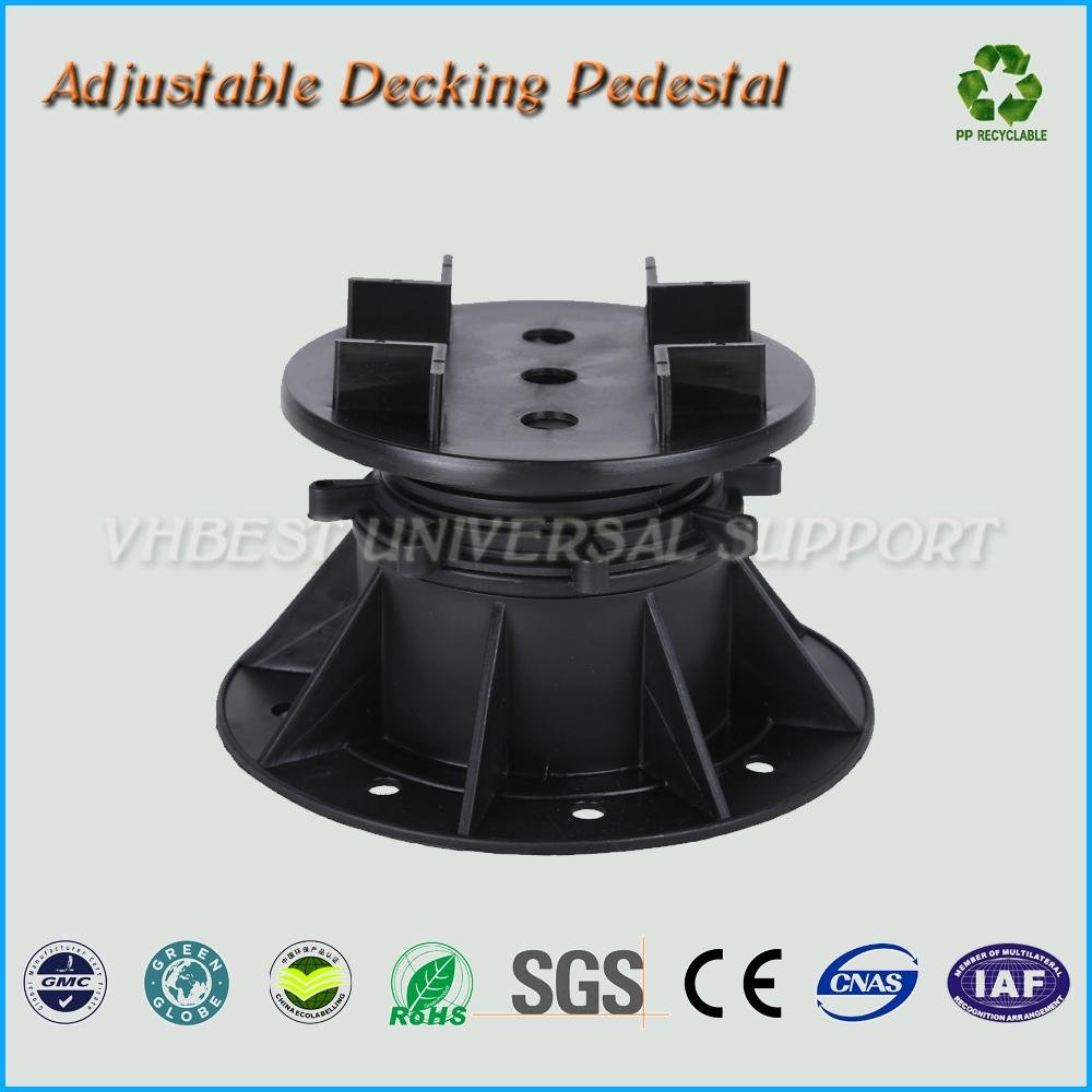 high quality  adjustable plastic pedestal 2