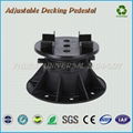 high quality  adjustable plastic pedestal 2