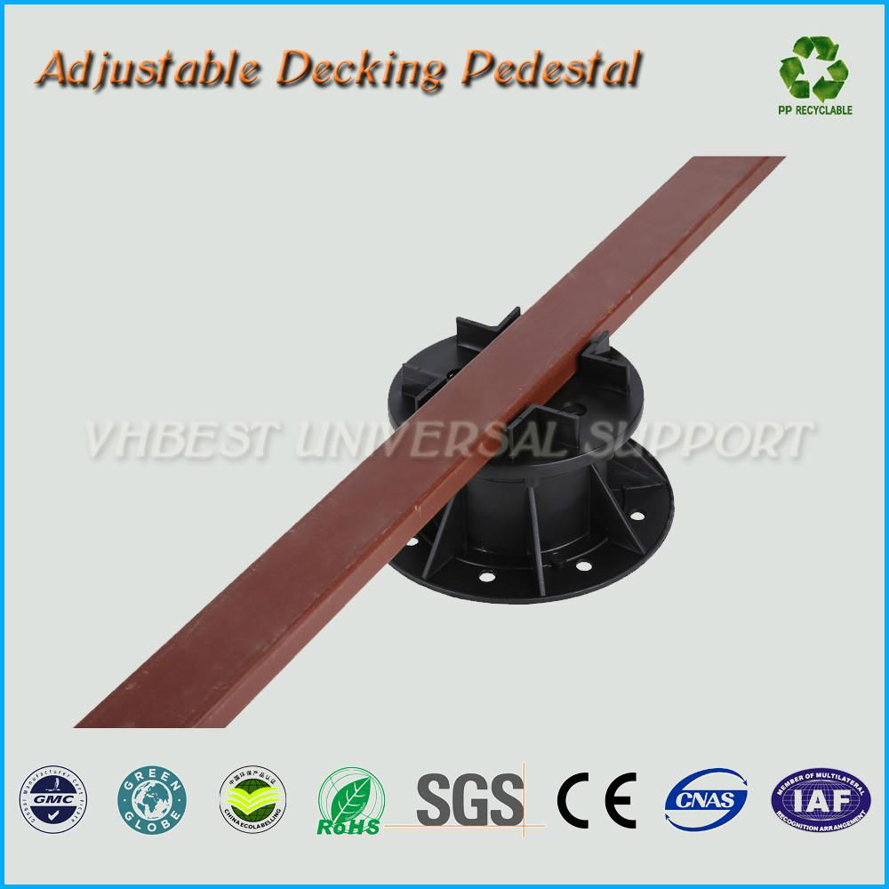 high quality  adjustable plastic pedestal made in china 3