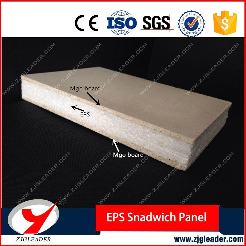 SIP EPS or XPS MGO Sandwich Panels 5
