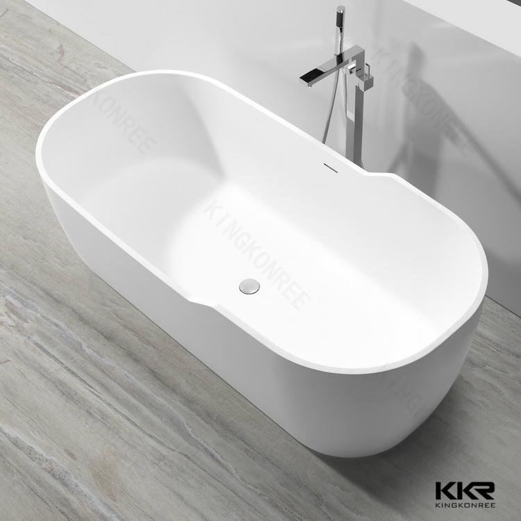 china new design bathtub artificial stone bathtub 4