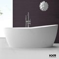 KKR factory supply artificial stone soft bathtub 1