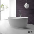 KKR factory supply artificial stone soft bathtub 4