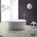 KKR factory supply artificial stone soft bathtub 5
