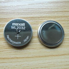 100% Original Maxell ML2032 3V rechargeable battery for Wireless keyboards