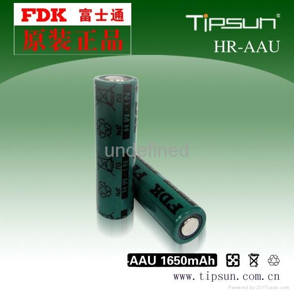 1.2V FDK Sanyo HR-AAU Size AA NI-MH battery 1650mAh for portable medical device