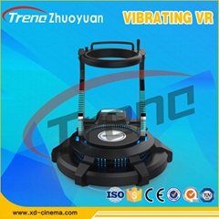 2017 vibrating vr platform price zhuoyuan new arrival 