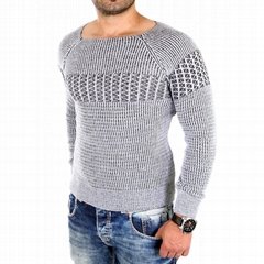 TUSK- Strickpullover Two Tone Pullover T-16495