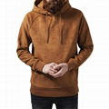 TUSK-Sweatshirt Imitation Suede Hoody