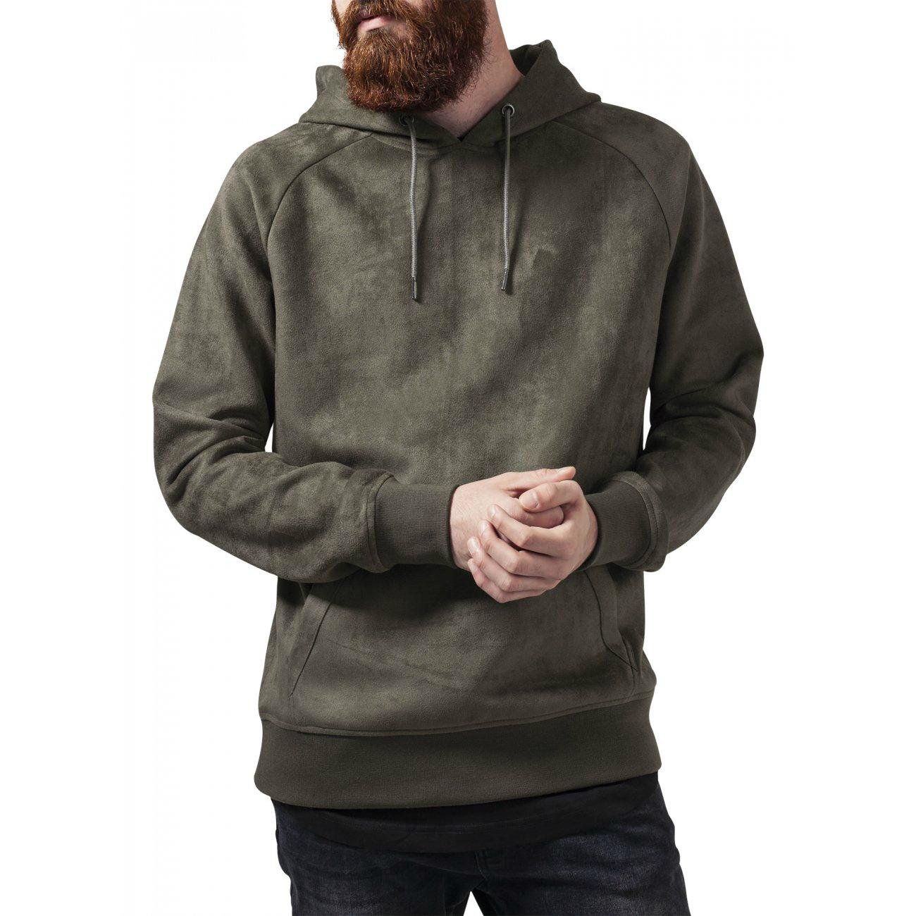  TUSK-Sweatshirt Imitation Suede Hoody TB-1393 1 2