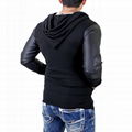  TUSK-Sweatjacke Hooded Asymetric Jacket - Leather V 2