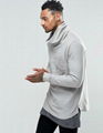 TUSK-Longline Funnel Neck Sweatshirt