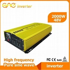 Power inverter 2000W 48V High frequency pure sine wave inverter