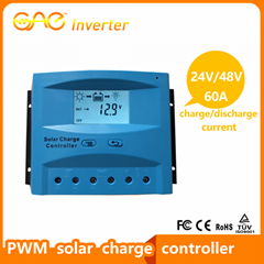 China original design 60A pwm charge controller