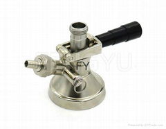 G type brass keg coupler (SS probe)