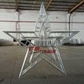 Special star truss system and star shape aluminum lighting truss for show 2