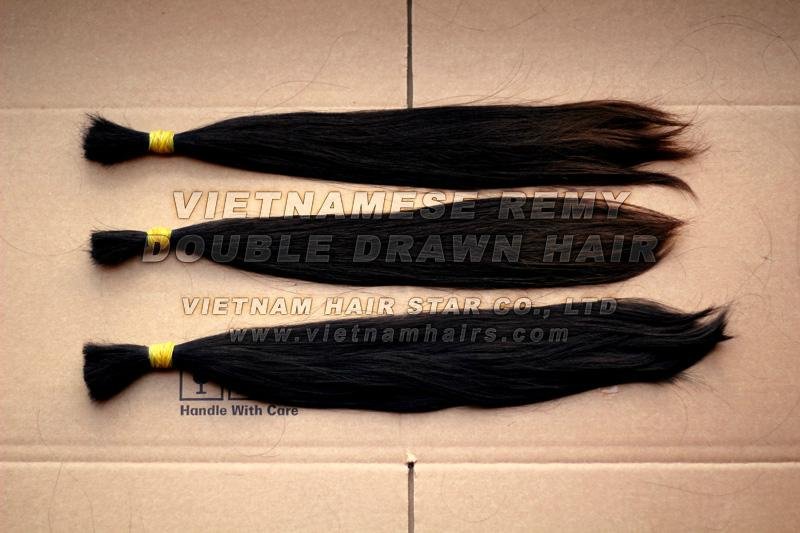 Remy human hair natural color 3