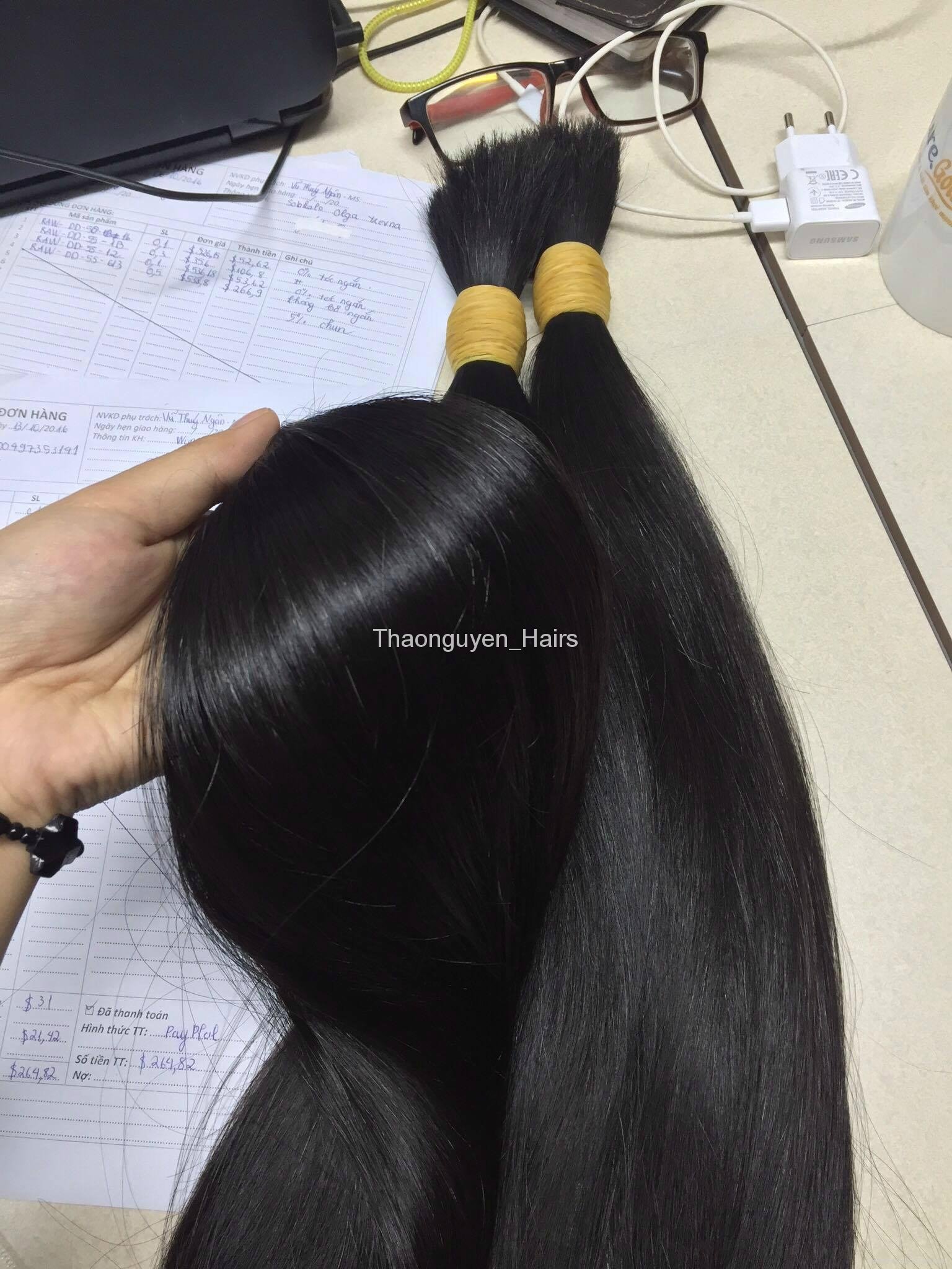 High quality Vietnamese remy single drawn, double drawn hair best selling 4