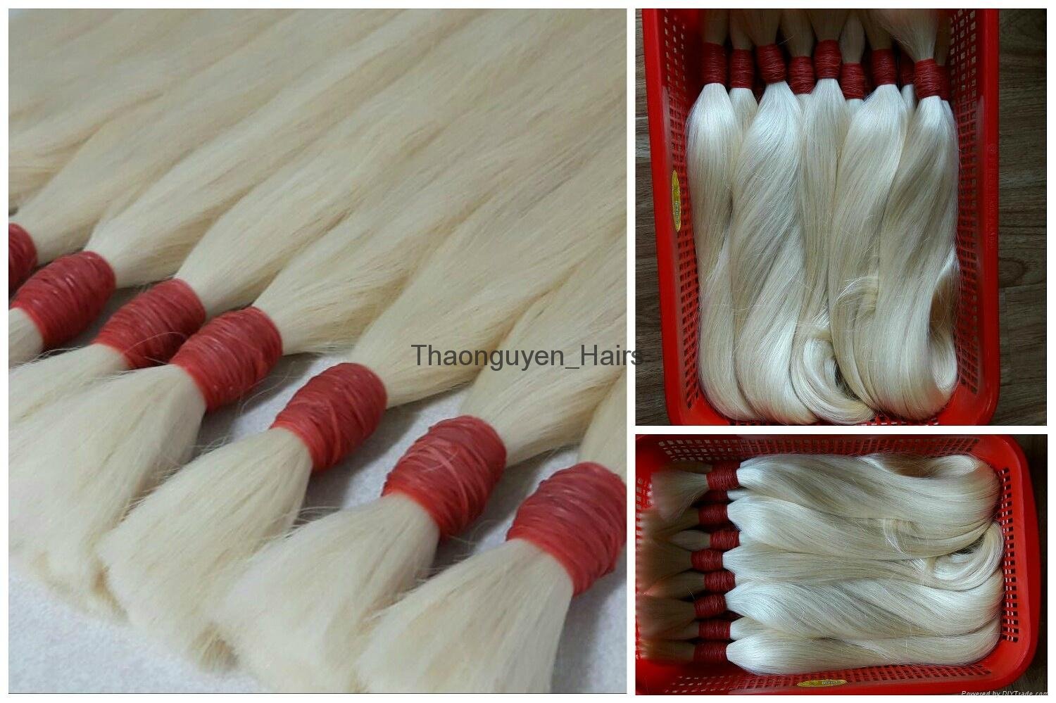 Top selling Vietnamese remy color human hair 2