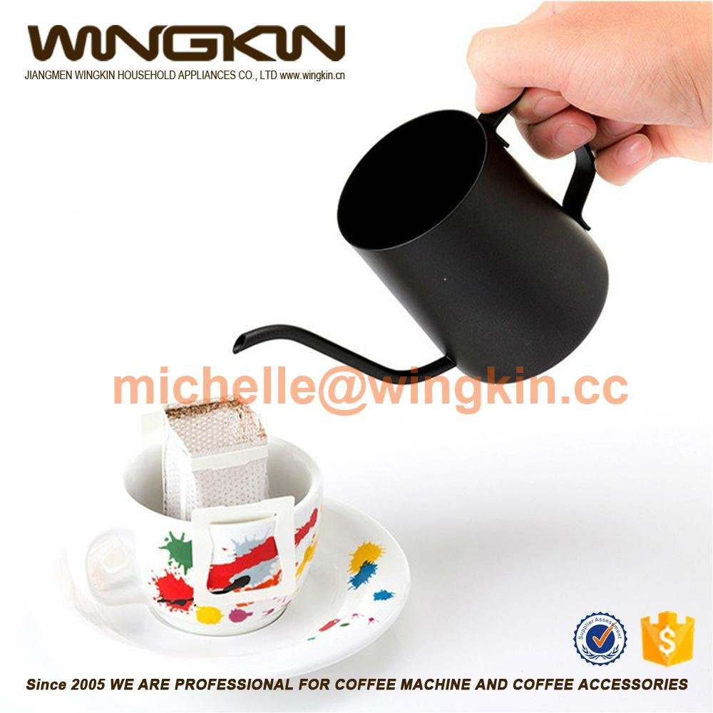 mini hand pour over coffee pot for paper hand drip coffee 5