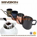 mini hand pour over coffee pot for paper hand drip coffee