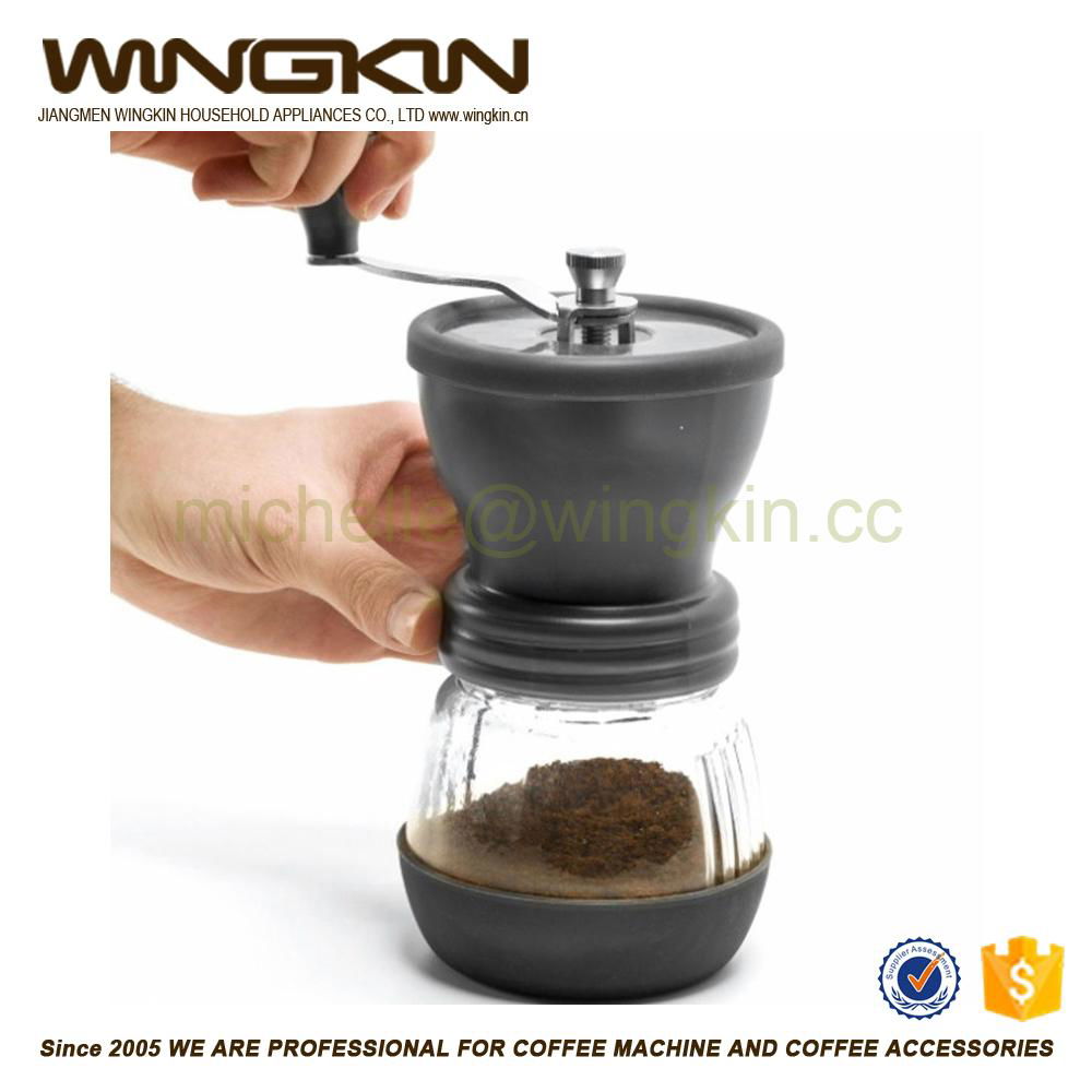 Dishwasher grinder Manual Ceramic Burr Coffee Grinder 2
