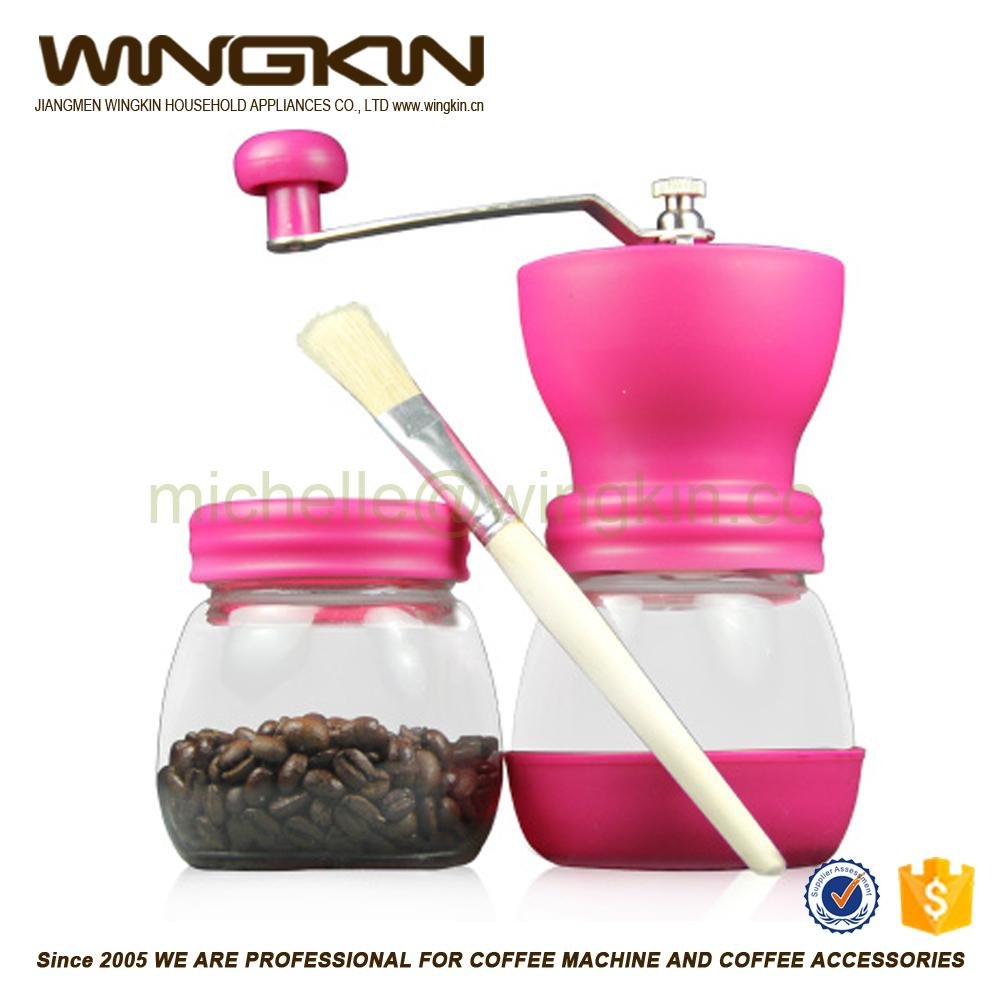 Dishwasher grinder Manual Ceramic Burr Coffee Grinder 4