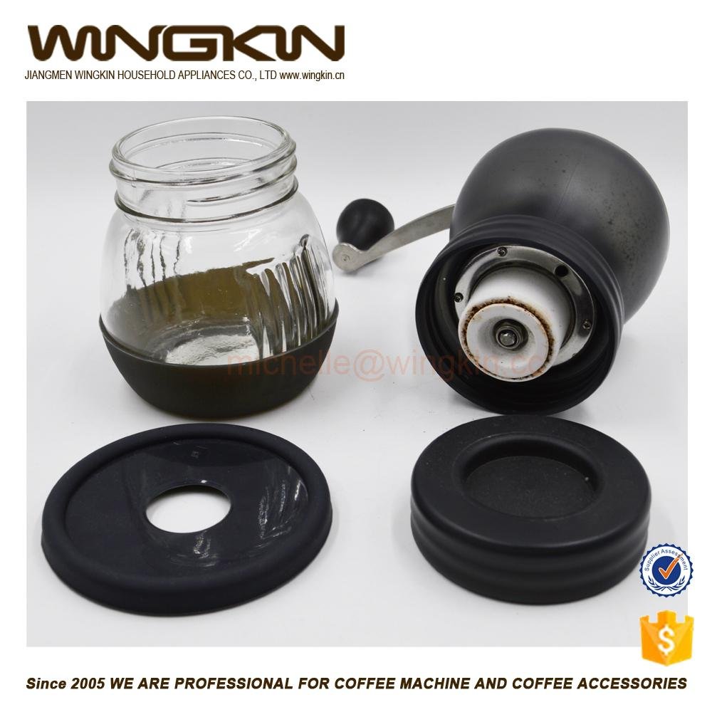 Dishwasher grinder Manual Ceramic Burr Coffee Grinder 5
