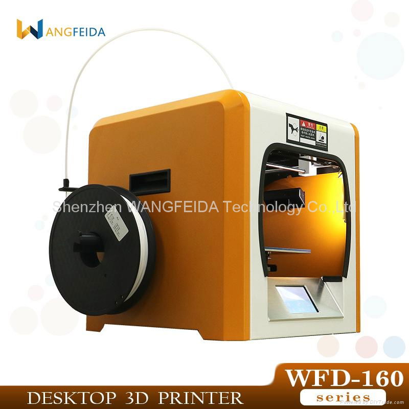 WFD-160 Small Single Extruder Desktop 3D printer 3