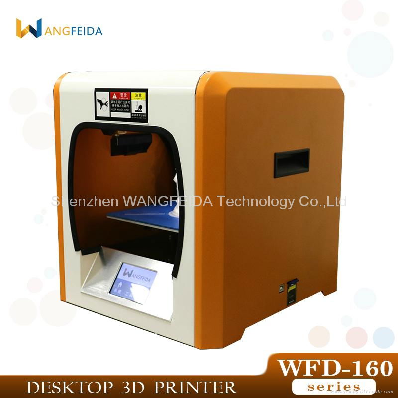 WFD-160 Small Single Extruder Desktop 3D printer 4