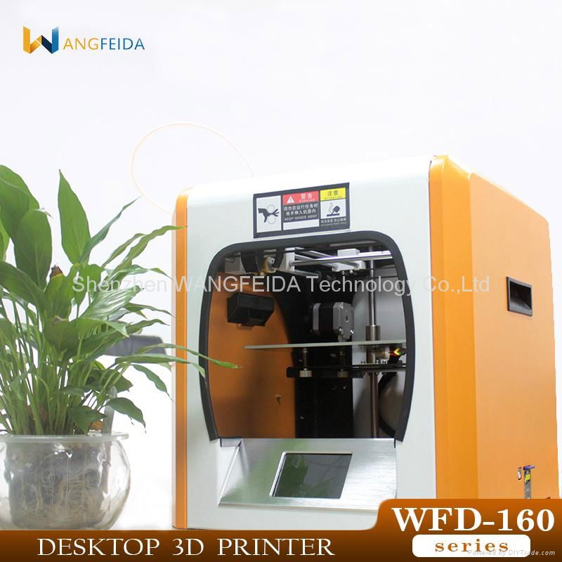 WFD-160 Small Single Extruder Desktop 3D printer 5