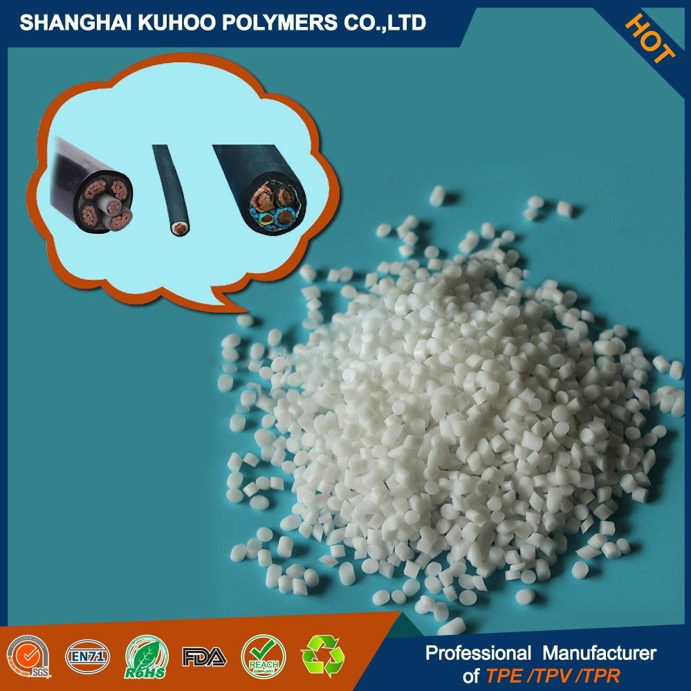 Halogen Free Flame-Retardant TPE granules for wire and cable 5